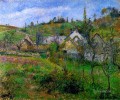 le valhermeil bei Pontoise 1880 Camille Pissarro Szenerie
